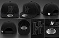 HF Blackout Snapback Hat